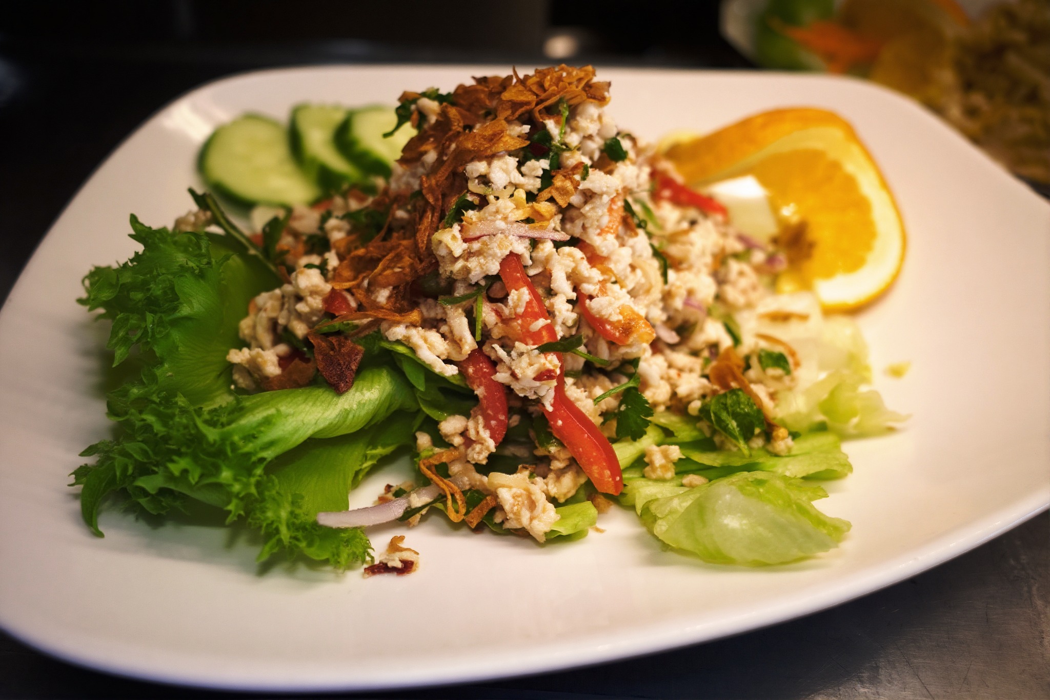 Larb Chicken Salad